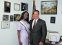 Miss Black Homestead Talented Teen USA 2011 Chelcee Washington and Homestead Mayor Steven Bateman