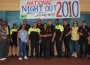 Pictured from left to right South Dade Weed & Seed, Inc. Executive Director Robin Wright, Councilman Jimmie L. Williams, III, Homestead Resident Phyllis Horn, Homestead Police Captain Angela Washington, and Homestead Police Officers from the Community Policing, K-9, and Motorcycle Units.
