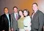 Pictured at the Professional Connections networking luncheon at Temple Beth Am are (l-r) Larry Barditch, Pinecrest business Association president; Scott Garvis, president of Dale Carnegie Training South Florida; Shari Debowsky, program director at Temple Beth Am; Michelle Cohen, assistant to the program director at Temple Beth Am; and Adam Hellman, Turnberry Bank vice president and Pinecrest office manager.
