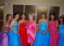 City of Homestead Vice-Mayor and the six Quinceñeras at the annual "Fiesta de Quincenera"