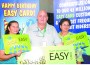 Pictured (l-r) are the winners of free transit: Anna Gutierrez, Brian Hartley and Gloria Maldonado.