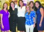 Pictured (l-r) are Jessica Passman, Victoria Christian, Violette Sproul, Yeleny Suarez, Eloise E. Rodriguez and Patricia Vila.