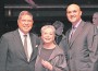 Pictured (l-r) are Alberto Ibargüen, Ruth Shack and Javier Alberto Soto.