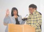 Miami-Dade County District 1 Commissioner Barbara J. Jordan swears-in Opa-locka Vice Mayor Dorothy “Dottie” Johnson at the induction ceremony, Tuesday, Nov. 9, 2010.