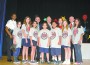 D.A.R.E. graduates pose with Officer Gonzalez, the principal and members of the Sunny Isles Beach Commission