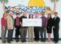 Left to Right: Bryna Berman, Secretary; Vice Mayor Lew Thaler, Vice President; Sheila Caplan, Parent; Bob Welsh, President; Dr. Annette Weissman, Principal; Bob Southard, Jr, CEO; Visham Persad, Supervisor; Susan Simpson, Corr. Secretary; and Lenny Roth, Treasurer.