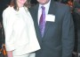 Sheila Womble, executive director of Arts for Learning, and former Miami Mayor Manny Diaz are pictured at Breakfast for Brilliance.