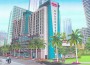 Pictured is a rendering of the building as it will look when completed.