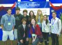 Pictured at the Florida Chinese Teachers Association sixth annual Florida State Chinese Championship are (front row l-r) Gabriel Sarria and Zoe Chen; (back row l-r) Gustavo Armada, Noah Norton, Luis Nunez, Cecilia Emden, Vanessa Hollander, Alexis Wong and Stefeno Campana.