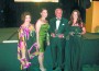 Mr. and Mrs. James Agras with LEO winners Corporal Vesco and Corporal Porro, Sunny Isles Beach Police Department.