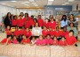 City of Opa-locka Mayor “Lady” Myra L. Taylor with students and staff of Grace Academy School and the staff from the Opa-locka Branch of Miami Dade County Library, in celebration of National Library Week, April 10 – 16, 2011.
