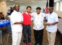Albert Jones, Robert Harris, Marcel Louisaint and Haguenot Noel.
