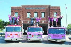 Pink Heals trucks