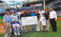 MARLINS FOUNDATION DONATED $155,000 DOLLARS TO SOUTH FLORIDA COMMUNITY THIS WEEKEND MARLINS FOUNDATION DONATED $155,000 DOLLARS TO SOUTH FLORIDA COMMUNITY THIS WEEKEND