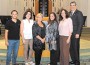 2012 Showcase of Stars award recipients are (l-r) Teen Star, Benjy Goldberg; President’s Award, Debbie Siegel; Communication Star, Janice Gates; Rookie of the Year Star, Dana Pelletier; Shining Stars, Valerie and Gary Berman. (Not pictured is Surprise Recognition recipient Melanie Cole Goldberg.)
