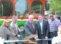 Pictured (l-r) are Alyce Robertson, Miami DDA executive director; Miami Commissioner Marc Sarnoff; Miami Mayor Tomas Regalado, and Miami DDA board members Jerome Hollo and Alvin West.