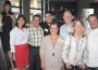 (From l to r) Mary Scott Russell, Amy Donner, Oliver von Gundlach, Ivan Mladenovic, Mercedes Garcia, Hans Huseby, Karla Cooper and Francesco Balli