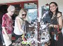 (L to r) Jody Gache and Sherry Briccolaj admire Preeda’s Thai Temple Jewelry Collection