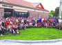 Kendall runners gather before hitting the streets on National Running Day.