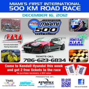 KENDALL HYUNDAI 500 -