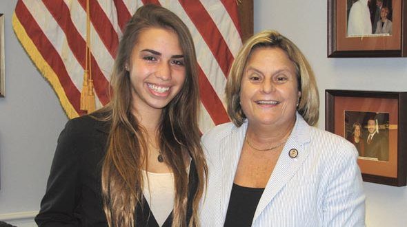 Gables student meets with U.S. Rep in Washington, DC Gables student meets with U.S. Rep in Washington, DC