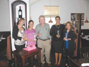 Pictured (l-r) are the board members of the EDGE: MercyHernandez, Irma Gomez, Ray Price, Priya Nembhard and Flor Arzuaga. (Not present were Jose Martinez and Betty Vinson.)