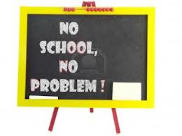 No school