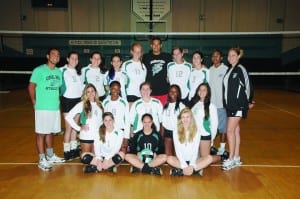  The Barracudas dream team. Front row, L-R: Captain Daniela Leal, Danielle DeSouza, Trina Malone; (middle row, l-r) Paulina Persson, Janel Kemp, Ashley Amoedo, Jasmin Hodge, Kristine Rios; back row, L-R: manager Oscar Rouco, Raquel Alespeitti, Andrea Alespeitti, Katrina Gonzalez, Erika Hyman, manager Malik Audain, Baylee Waterman, Adara Anselmo, manager Greg Deverson and head coach Yasmin Ortiz.