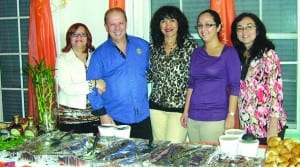 Pictured (l-r) are Jackie Cabrices, Antonio Pinheiro, Jeannette Garofalo, Maria Mendietta and Mary Hernandez.