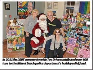 Toy drive benefiting the Miami Beach Police Department’s Children’s Holiday Relief Fund