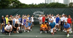 USPTA Tennis Member Clinic at Williams Island