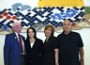Left to Right: Former SIB Vice Mayor Lewis J. Thaler, SIB Commissioner Jeanette Gatto, Ms. Bryna Berman,