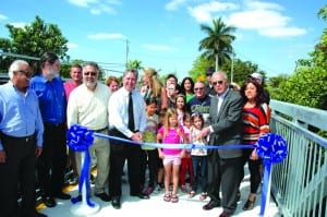 County opens safe new bike path and pedestrian bridge