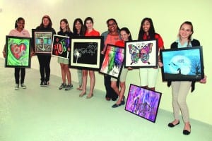 Students’ artwork to benefit Huntington’s Disease research
