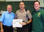 Officer earns CAC recognition for nabbing fleeing suspect