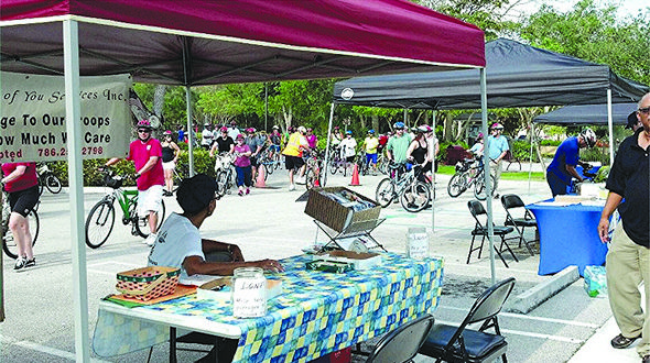 Municipalities join together for Earth Week bicycle ride Municipalities join together for Earth Week bicycle ride