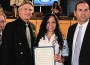 SAS student recognized at school board meeting