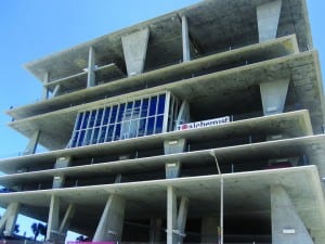 Lincoln Road — two Lincolns diverge in Miami Beach Lincoln Road — two Lincolns diverge in Miami Beach