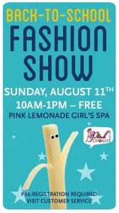 Back to School Fashion Show