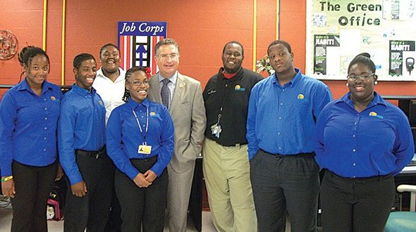 Homestead Job Corps Center hosts visit by U.S. Rep. Garcia Homestead Job Corps Center hosts visit by U.S. Rep. Garcia