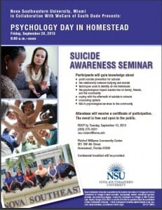 Suicide Awareness Seminar