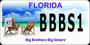 Big Brothers Big Sisters Association of Florida seeking specialty plate