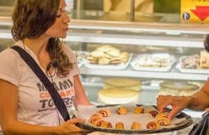 Guides Serving Jewish Cookies