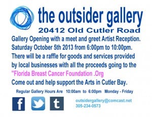 Opening Reception Flyer