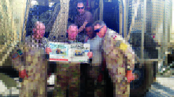 Palmetto Bay News read at Camp Phoenix, Afghanistan Palmetto Bay News read at Camp Phoenix, Afghanistan
