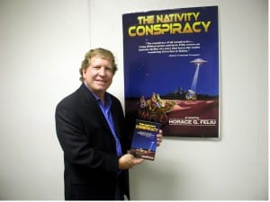 Pictured is Horace G. Feliu with his book.
