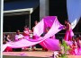 Dance studio students perform at Breast Cancer Awareness event