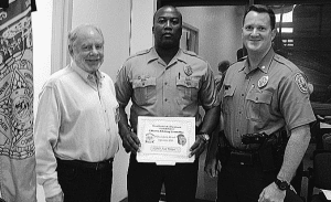 Officer’s quick action helps nab two robbery suspects