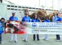 Coral Gables Hospital staffers march in Three Kings Parade