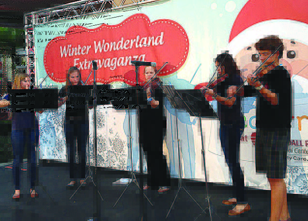 PTS music students perform during Winter Wonderland Extravaganza PTS music students perform during Winter Wonderland Extravaganza